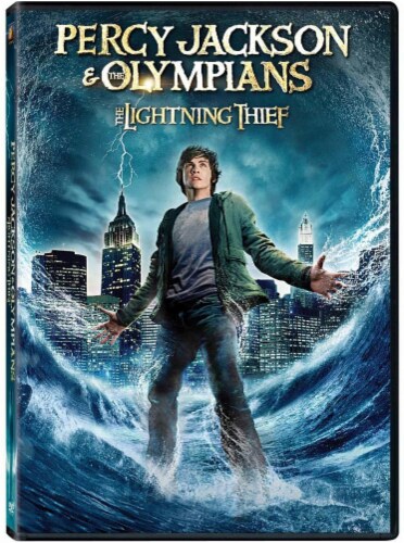 Percy Jackson and The Olympians: The Lightning Thief (2010 - DVD) Perspective: front