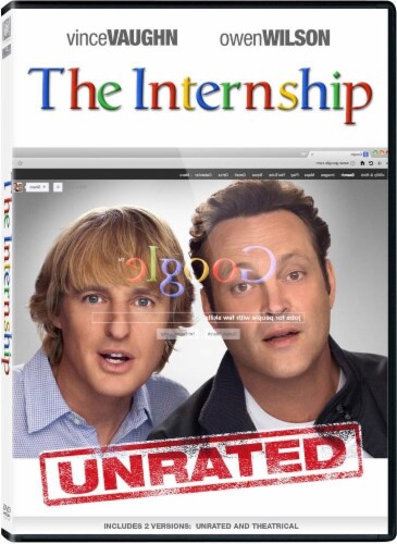 The Internship (DVD) Perspective: front