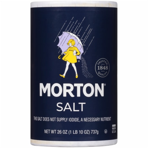 Morton® Plain Salt Perspective: front