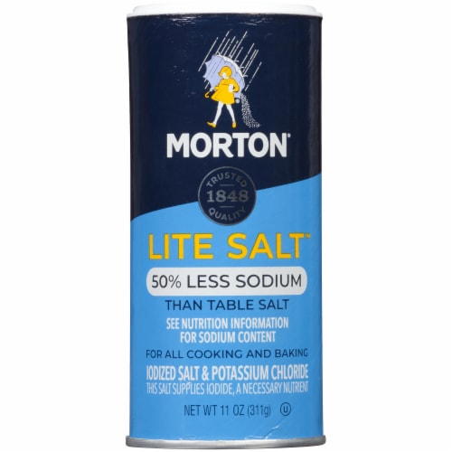 Morton® Lite Salt™ Shaker Perspective: front
