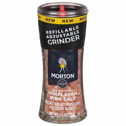 Morton® Sea Salt Refillable Grinder, 2.5 oz - Kroger