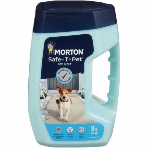 Morton® Safe-T-Pet Ice Melt Shaker Jug Perspective: front