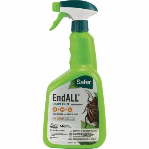 Safer Brand EndALL Organic Liquid Insect Killer 32 oz. - Total Qty: 1 Perspective: front