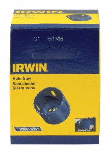Irwin® 2 Inch Bi-Metal Hole Saw Perspective: front