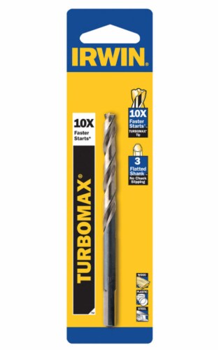 Turbomax 73627 Reduced Shank Drill Bits by Irwin Industrial 