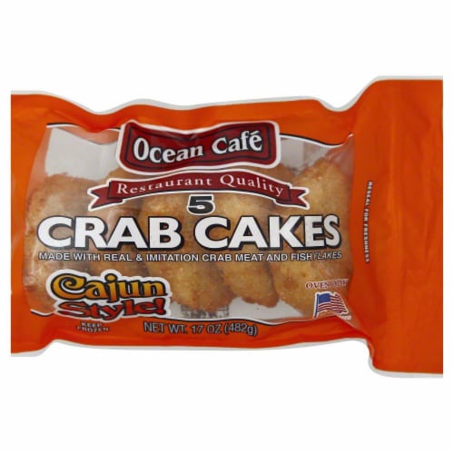 Ocean Cafe Cajun Crab Cakes Perspective: front