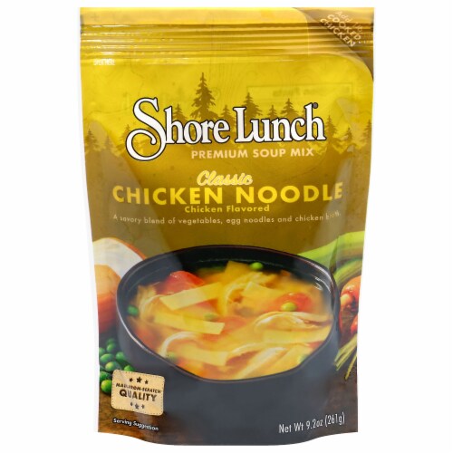 Shore Lunch® Classic Chicken Noodle Soup Mix Perspective: front