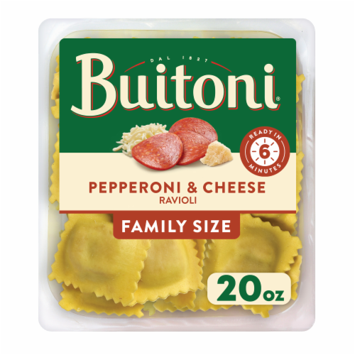 Buitoni® Pepperoni & Cheese Ravioli Perspective: front
