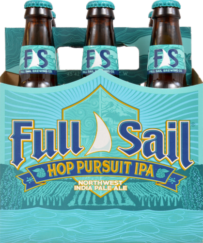 Full Sail Hop Pursuit IPA Perspective: front