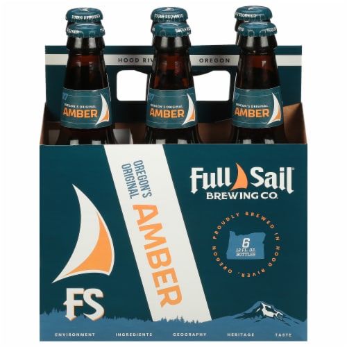 Full Sail Brewing Co. Amber Ale Perspective: front