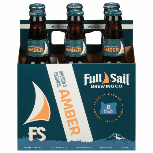 Full Sail Brewing Co. Amber Ale Perspective: front