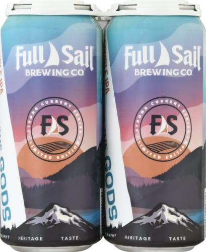 Full Sail Brewing Co. Haze of the Gods Double IPA Perspective: front