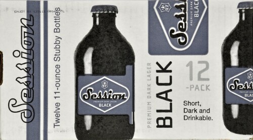 Session Black Premium Lager Perspective: front
