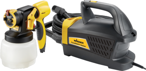 Wagner PaintREADY Station - Black/Yellow Perspective: front