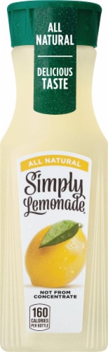 Simply Lemonade All Natural Non-Gmo Perspective: front