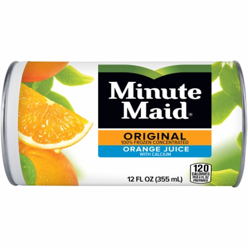 Minute Maid 100% Orange Juice with Added Calcium Frozen Concentrate Perspective: front