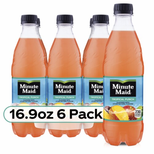 Minute Maid Tropical Punch Fruit Juice Drinks Perspective: front