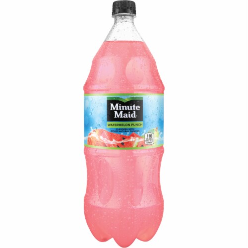 Minute Maid® Watermelon Punch Naturally Flavored Fruit Drink Perspective: front