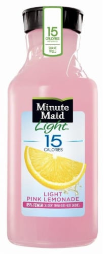 Minute Maid Light Pink Lemonade Perspective: front