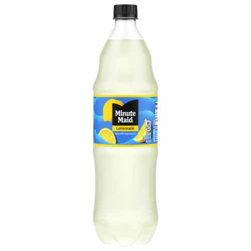 Minute Maid Lemonade Bottle Perspective: front