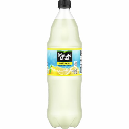 Minute Maid Lemonade Bottle Perspective: front