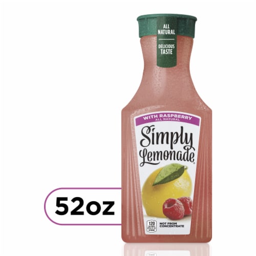 Simply Lemonade with Raspberry Juice Drink