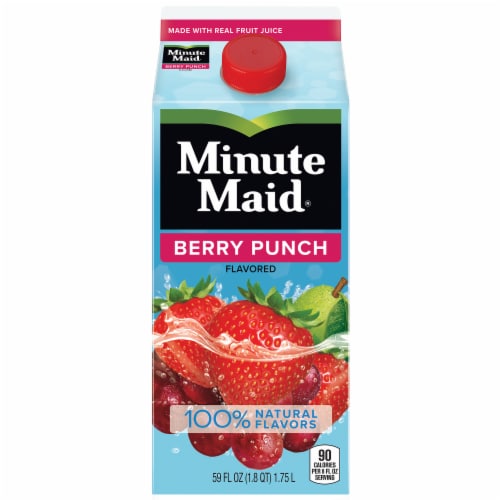 Minute Maid Berry Punch Fruit Juice Drink Perspective: front