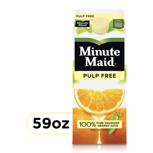 Minute Maid Orange Juice Pulp Free Fruit Juice Drink