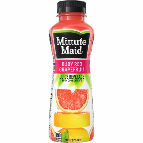 Minute Maid Ruby Red Grapefruit Juice Drink 12 fl oz Foods Co