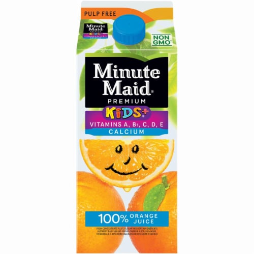 Minute Maid Premium Kids Orange Juice Perspective: front