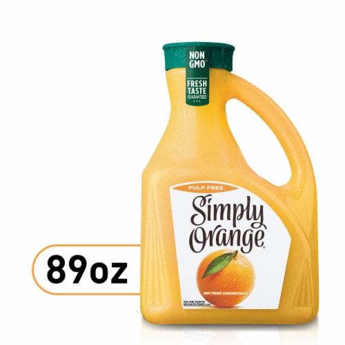 Simply Pulp Free All Natural Orange Juice