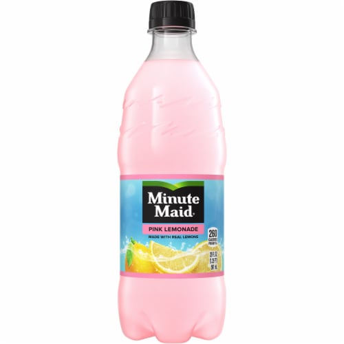 Minute Maid Pink Lemonade Fruit Juice Drink Perspective: front