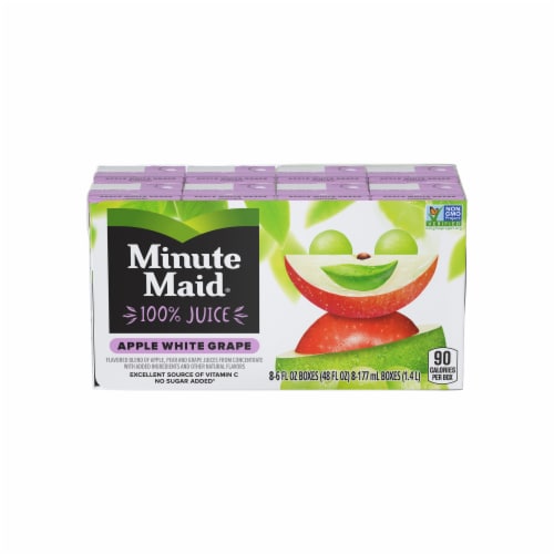 Box Of Minute Maid Apple White Grape Juice – Stock Editorial Photo ©  Dcwcreations #88496346