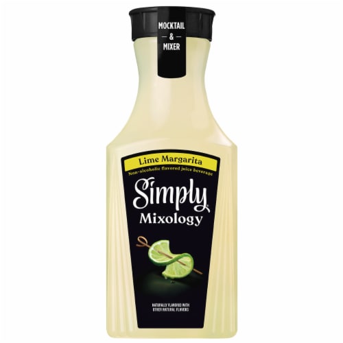 Simply Mixology Lime Margarita Mocktail & Mixer Perspective: front