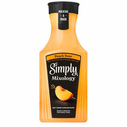 Simply Mixology Peach Sour Mocktail & Mixer