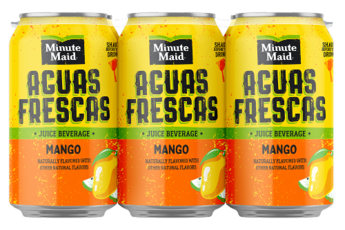 Minute Maid® Aguas Frescas Mango Juice Cans Perspective: front