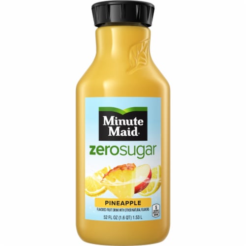 Minute Maid® Zero Sugar Pineapple Juice Perspective: front