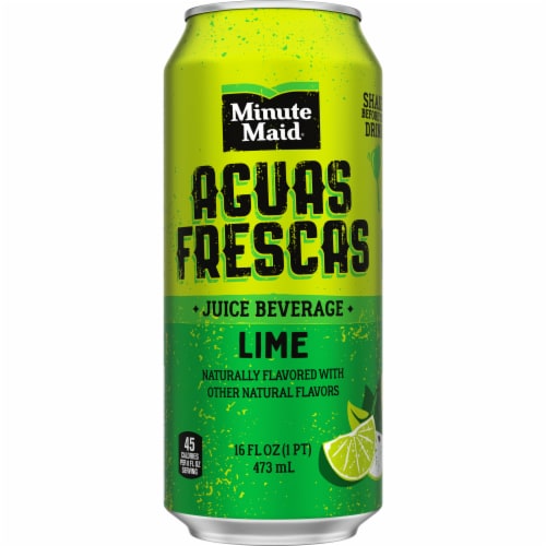 Minute Maid® Aguas Frescas Lime Perspective: front