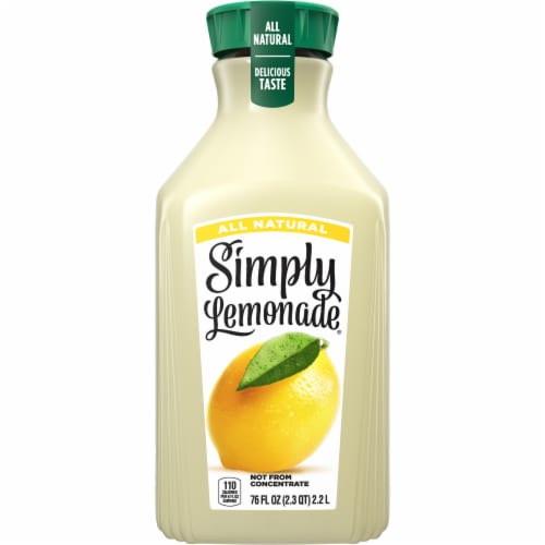 Simply® Lemonade Bottle Perspective: front