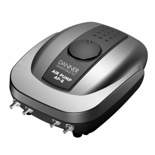 Danner Aqua Supreme AP 8 8 Watt 4 Outlet Quiet Aquarium Pond Air Pump 06408 1 Piece Smith s Food and Drug