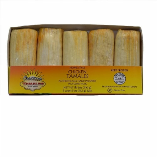 Chaparro's Chicken Tamales Perspective: front