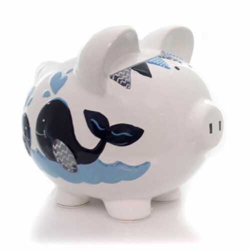 Blue Double Whale Pig Blue Double Whale Pig