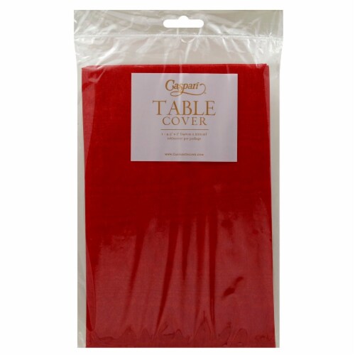 Caspari Table Cover - Sienna Perspective: front
