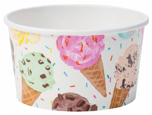 Caspari Paper Treat Cups - Scoop Perspective: front