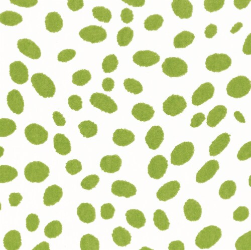 Caspari Green Spots Paper Napkins Perspective: front