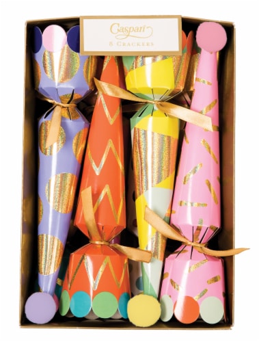 Caspari Party Hat Crackers Perspective: front