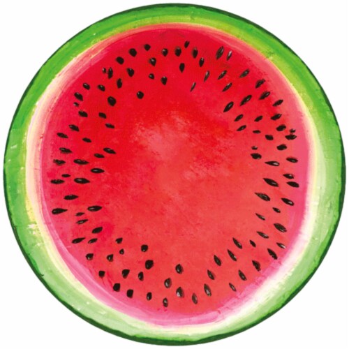 Caspari Watermelon Placemat Perspective: front