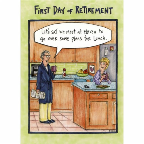 Oatmeal Studios First Day of Retirement Funny Retirement Card, 1 card ...