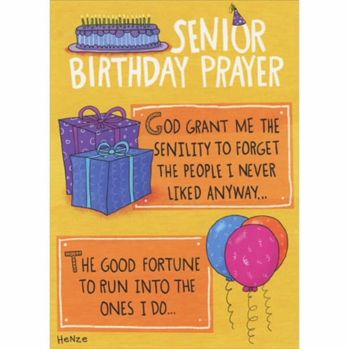 Birthday Prayer Card