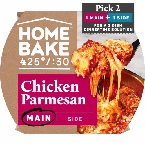 Home Bake 425°/:30 Chicken Parmesan Frozen Family Meal Main Dish Perspective: front